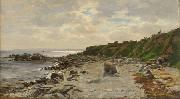 Eduard Gaertner Seashore Germany oil painting artist